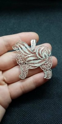 Finsk lapphund smycke olika varianter 1 Lion