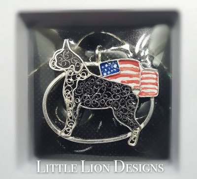 Bostonterrier smycke olika varianter 2 Lion