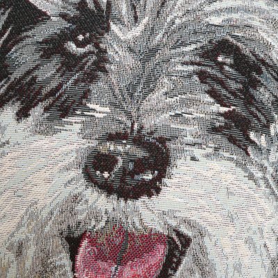 Dvärgschnauzer kuddfodral dubbelsidigt 1