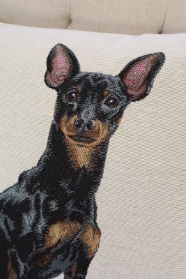 Dvärgpinscher kuddfodral