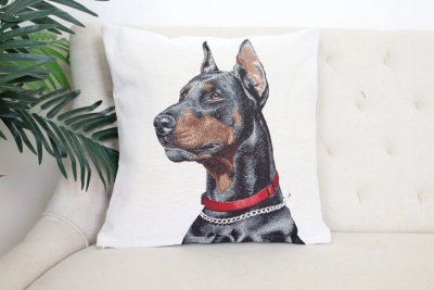 Dobermann kuddfodral dubbelsidigt 1