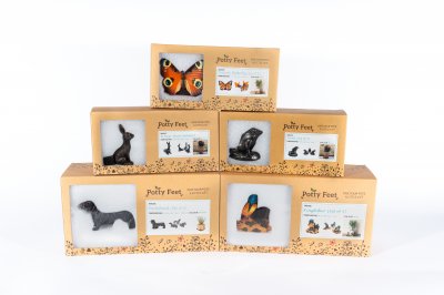 Dvärgschnauzer / Schnauzer krukfötter 3-pack