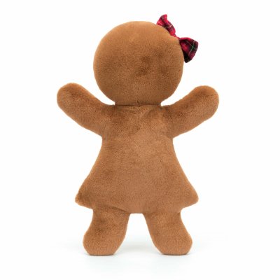 Pepparkaksgumma mjukisdjur Jolly Gingerbread Ruby Large Jellycat