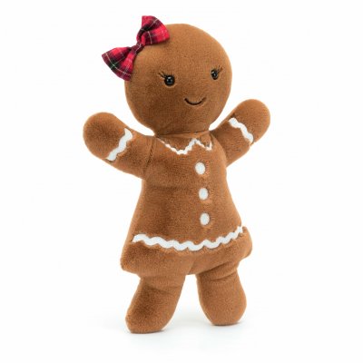 Pepparkaksgumma mjukisdjur Jolly Gingerbread Ruby Large Jellycat