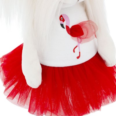 Lucky Mimi Love and flamingo docka - malteser