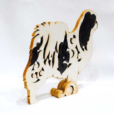 Japanese chin rysk figurin