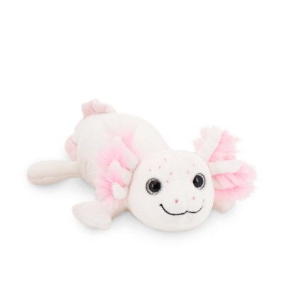 Axolotl mjukisdjur vit två storlekar Orange Toys
