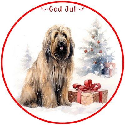 Briard juletiketter