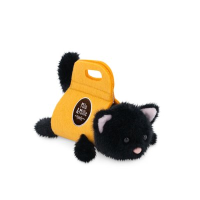 Kattunge mjukisdjur Milo&Millie 13 cm svart