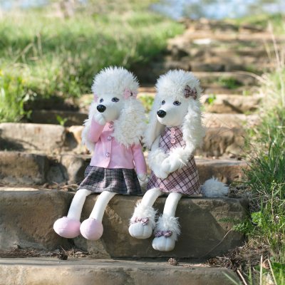 Orange Lora the Poodle docka - pudel