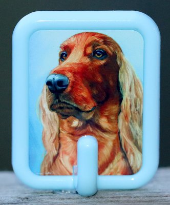 Krok mindre av plast rosa eller blå