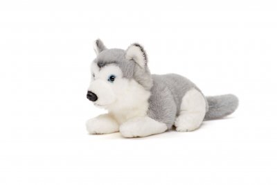 Siberian husky mjukisdjur 15 cm UNI