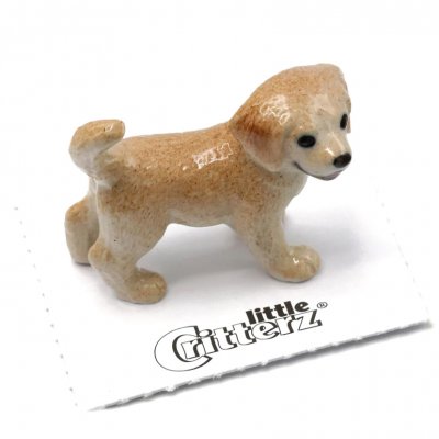 Golden retriever miniatyr porslinsfigur Chase