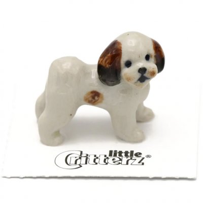 Shih tzu miniatyr porslinsfigur Sultan