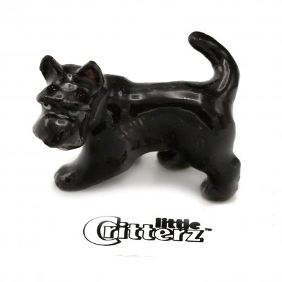 Skotsk terrier miniatyr porslinsfigur Skye