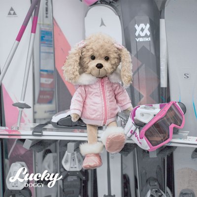 Lucky Dolly Alpine Style docka - pudel