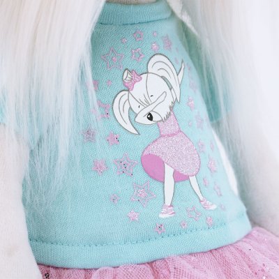 Lucky Mimi MimiDab docka med ram inuti - malteser