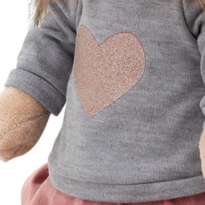 Lucky Yoyo Urban Style docka med ram inuti - yorkshireterrier