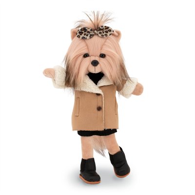 FÖRBESTÄLL! Lucky Yoyo Stylish docka med ram inuti - yorkshireterrier