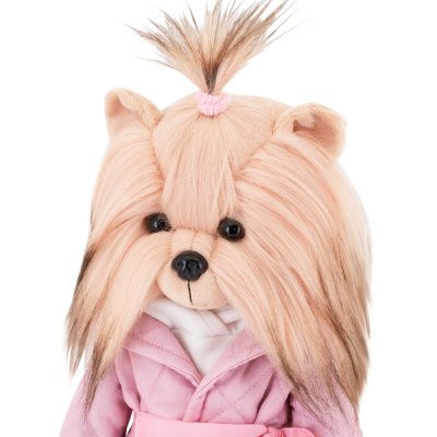 Lucky Yoyo Lavender Evening docka med ram inuti - yorkshireterrier