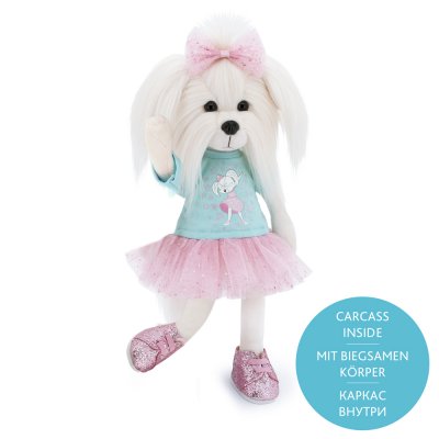 Lucky Mimi MimiDab docka med ram inuti - malteser