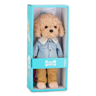 Lucky Sammy Fashionable Boy docka med ram inuti - maltipoo