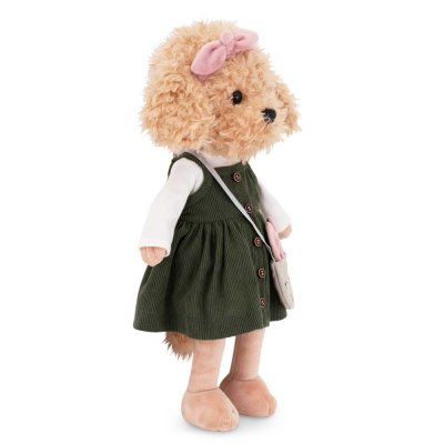 Lucky Fendi Paris Travel docka med ram inuti - maltipoo