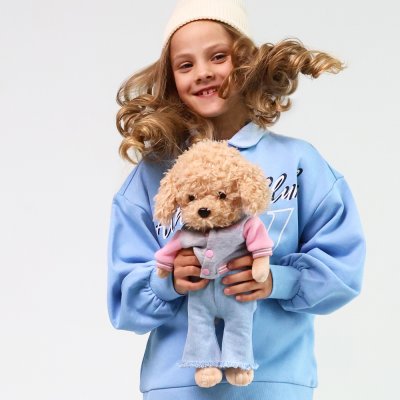 Lucky Fendi Urban Chic docka med ram inuti - maltipoo