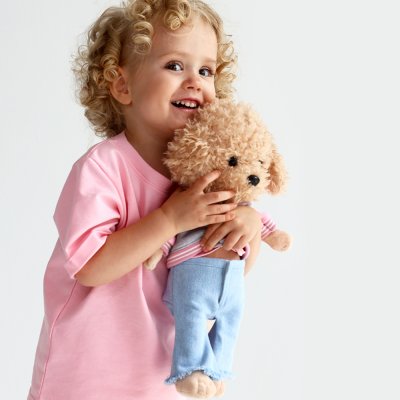 Lucky Fendi Urban Chic docka med ram inuti - maltipoo