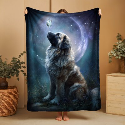 Leonberger fleecefilt 1 JB