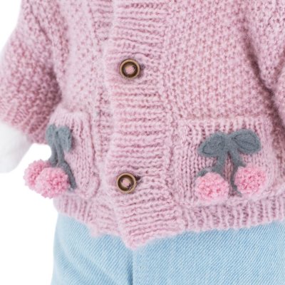 Lucky Kitty Lucky Sophie Knitted Cherries 38 cm