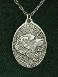 Berner sennenhund tjeckisk medaljong (hängsmycke)