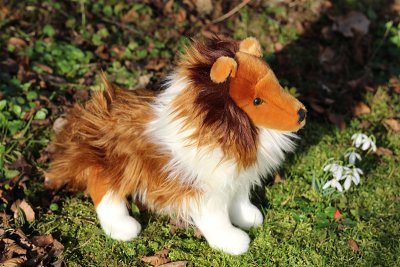 Shetland sheepdog mjukisdjur Whispy