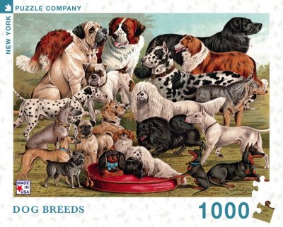 Dog Breeds pussel 1000 bitar