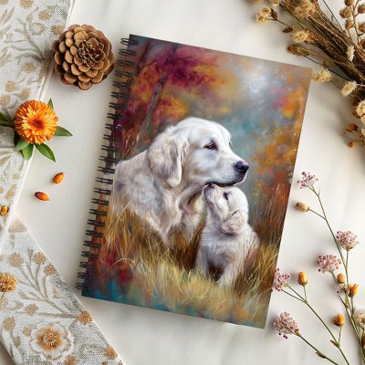 Anteckningsbok A5 spiralbunden olika motiv