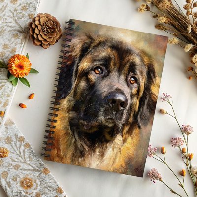 Anteckningsbok A5 spiralbunden olika motiv