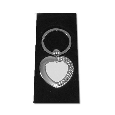 Nyckelring hjärtformad