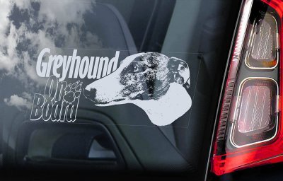 Greyhound bildekal