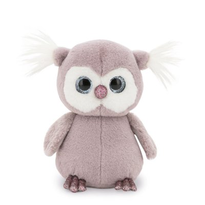 Uggla mjukisdjur Fluffy the Lilac Owlet 25 cm Orange Toys