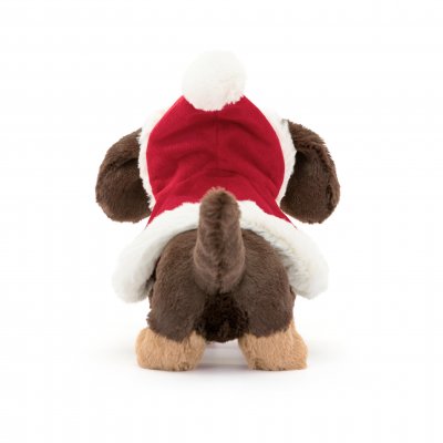 Tax (korthårig) mjukisdjur Winter Warmer Otto Sausage Dog Jellycat