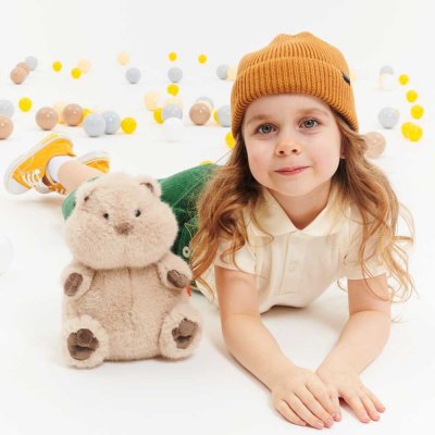 Hamster mjukisdjur 22 cm Orange Toys