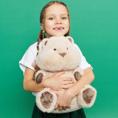 Hamster mjukisdjur 32 cm Orange Toys