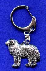 Pyrenéerhund nyckelring