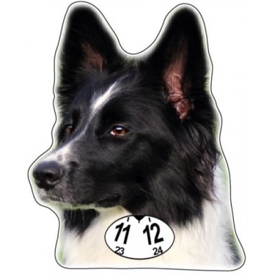 Border collie p-skiva parkeringsskiva
