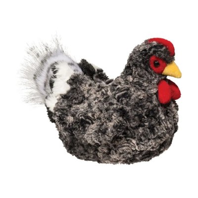 Höna mjukisdjur Pepper Black Multi Hen Douglas