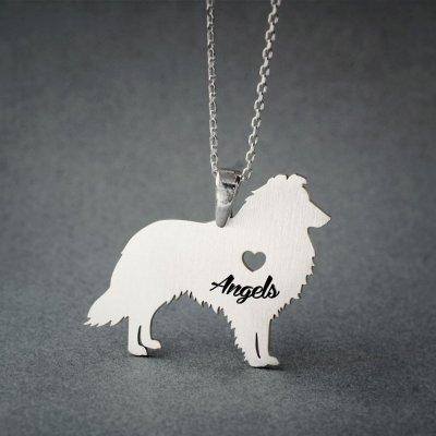 Shetland sheepdog smycke