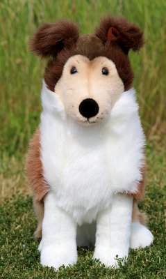 Collie- mjukisdjur 35 cm Plüti