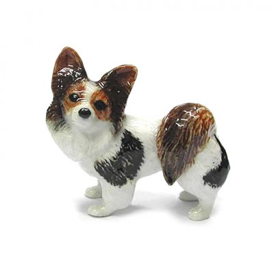 Papillon porslinshund