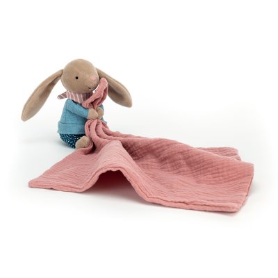 Kanin snuttefilt Little Rambler Bunny Soother Jellycat