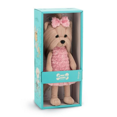 Lucky Yoyo Roses mix docka med ram inuti - yorkshireterrier